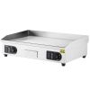 Commercial Electric Griddle, 2800W Countertop Flat Top Grill, 122-572 F Adjustable Temp