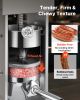 Electric Sausage Stuffer, 33 LBS / 15 L Vertical Meat Stuffer, Stepless Speed Control and Foot Pedal