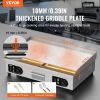Commercial Electric Griddle, 2800W Countertop Flat Top Grill, 122-572 F Adjustable Temp