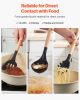 Kitchen Cooking Utensils Set, 50 PCS Silicone Spatula Set with Holder, 428 Fahrenheit Heat Resistant Gadget Spoons Tools, Wooden Handle