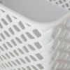 (2 pack) Large White Decorative Storage Basket