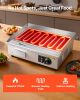Commercial Electric Griddle, 21 x 11.8 inch, 1750W, 122-570 Fahrenheit Adjustable Temp Control