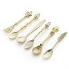 Vintage Mini Coffee Spoons Suit For Coffee Fruit Dessert