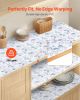 Drawer and Shelf Liner for Kitchen Cabinet, Non-Adhesive Non-Slip Thick Refrigerator Liners, Waterproof Shelf Paper, Cupboard Bathroom Drawer Mats