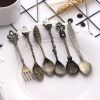 Vintage Mini Coffee Spoons Suit For Coffee Fruit Dessert