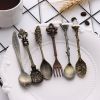 Vintage Mini Coffee Spoons Suit For Coffee Fruit Dessert